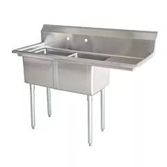 Slice Craft Two Tub Sink 24