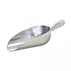 Nella 58 Oz Ice Scoop with Round Bottom, Aluminum
