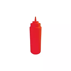 Nella 24 Oz Wide Mouth Squeeze Bottles, 6 /Pack, Red