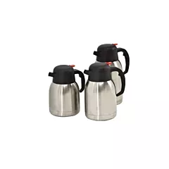 Nella 1.2 Litre Thermal Insulated Coffee Carafe, Double Wall Stainless Steel