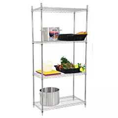 Nella Chrome Shelving Kit, 24
