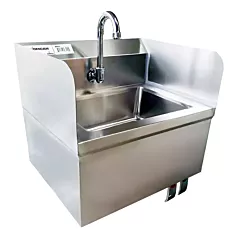 Nella Hand Sink with Knee Valve Assembly & Side Splashes