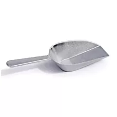 Nella 4 Oz Scoop with Flat Bottom, Aluminum
