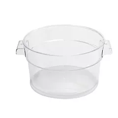 Nella 12 Qt Round Food Storage Container, Clear