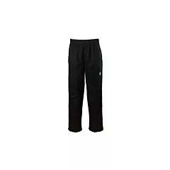 Chef Revival Chef Pants with Elastic Waist, Black, X-Large