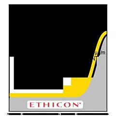 J&J Ethicon Suture PDP497G PDS Plus, Undyed, 3-0, PS-2, 18