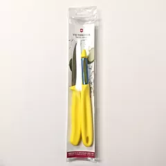 Victorinox Paring Knife & Peeler Set, Yellow Handle