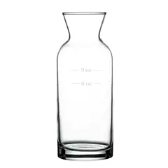 Pasabahce Village 12 Oz Carafe with 6 & 9 Oz Pour Lines 12/Case(PG43804-6-9)