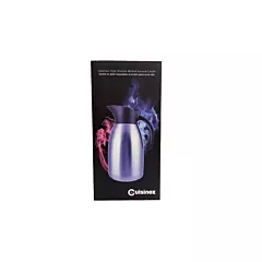 Cuisinox 2 Litre Double Walled Vacuum Carafe, Stainless Steel(PIT-200)