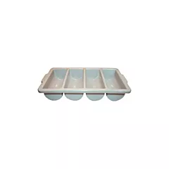 Winco Four Compartment Plastic Cutlery Bin(PL-4B)