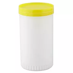 Winco 2 Qt Liquor / Juice Pour Bottle, Yellow(PPB-2Y)