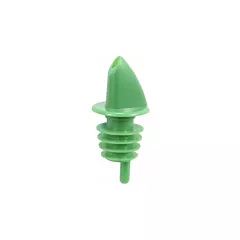 Winco Free Flow Pourer, Green, 12 /Bag