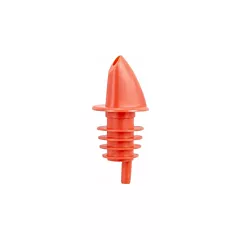 Winco Free Flow Pourer, Red, 12 /Bag
