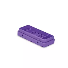Practicon Cool Cassette 2 Size 5 Instrument Tray Purple