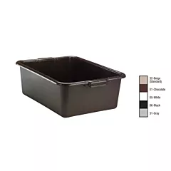 Vollrath Brown Bus Bin, 7