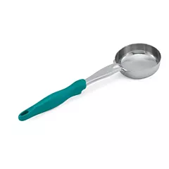 Vollrath 6 Oz Solid Spoodle, Teal Handle(6433655)