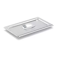 Vollrath Super Pan V 1/4 Size Steam Table Pan Cover, Stainless Steel(75140)