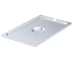 Vollrath Super Pan V Full Size Slotted Steam Pan Cover, Stainless Steel