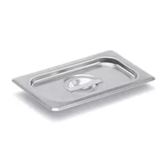 Vollrath Super Pan V 1/9 Size Steam Table Pan Cover, Stainless Steel
