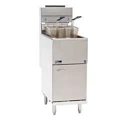 Pitco Solstice 40 - 50 lb Floor Fryer Propane 110,000 BTU(SG14S-P)