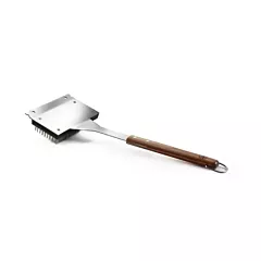 Outset Verde Grill Brush with Replaceable Bristles & Scraper