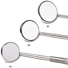 Quala Front Surface Mirrors Cone and Simple Socket 12/box