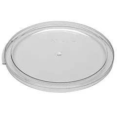 Cambro RFSCWC12 Round Storage Container Cover for 12, 18 & 22 Qt Containers, Clear