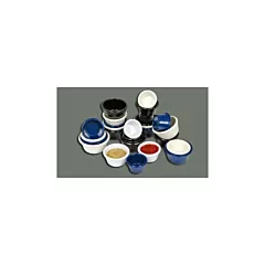 Winco 3 Oz Melamine Ramekin, Black