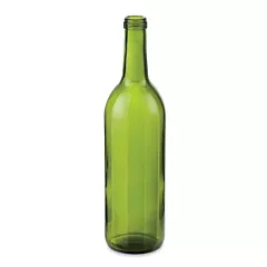 Uline 750 ml Wine Bottle, Green 12/Case(S-24386G)