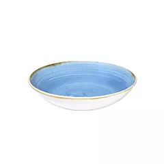 Churchill Stonecast 40 Oz Coupe Bowl, Cornflower Blue 12/Case(SCFSEVB91)