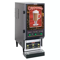 Bunn FMD-3 Hot Beverage Dispenser with 3 Hoppers, 83 Cups /Hour - Black