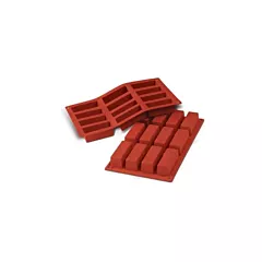 Siliko Mart Cake Silicone Mold, 12 Pieces