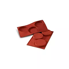 Siliko Mart Sponge Base Silicone Mold, 3 Pieces
