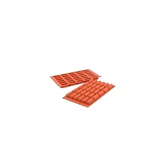 Siliko Mart Mini Bûches Silicone Mold, 30 Pieces