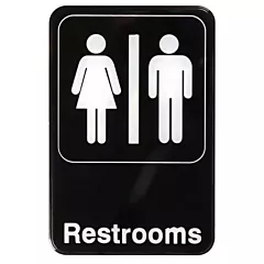Winco Restroom Sign, 6