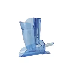 San Jamar 16 Oz Ice Scoop & Holder with Knuckle Guard