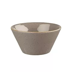 Churchill Stonecast 12 Oz Zest Bowl, Peppercorn Grey 12/Case(SPGSZE121)