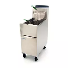 Dean 43 lb Super Runner Floor Fryer Natural Gas 105,000 BTU