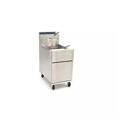Dean 60-75 lb Super Runner Floor Fryer, Natural Gas, 150,000 BTU