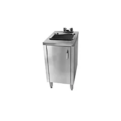 Moyer Diebel One Tub Pre Wash Dump Sink with Removable Waste Basket(SW46C)
