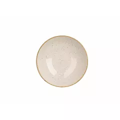 Churchill Stonecast 15 Oz Coupe Bowl, Barley White 12/Case(SWHSEVB71)