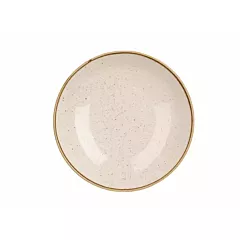 Churchill Stonecast 40 Oz Coupe Bowl, Barley White 12 /Case - SWHSEVB91