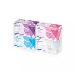 Medicom SafeMask Classic Earloop Mask Level 1, 50/box