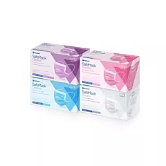 Medicom SafeMask Classic Earloop Mask Level 3, 50/box