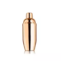 Final Touch  Double-Wall Stainless Steel Cocktail Shaker - Copper