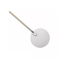 Pelle à pizza en aluminium, ronde, 35 po