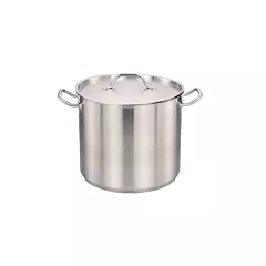 Nella 60 Qt Stock Pot Stainless Steel with Cover