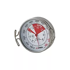Winco Grill Surface Dial Thermometer with Clip 150° to 700°F - TMT-GS2