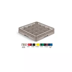 Vollrath Cup Rack with 16 Compartments - Royal Blue