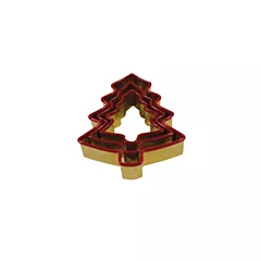 Kitchen Basics Xmas Tree Cookie Cutter Set